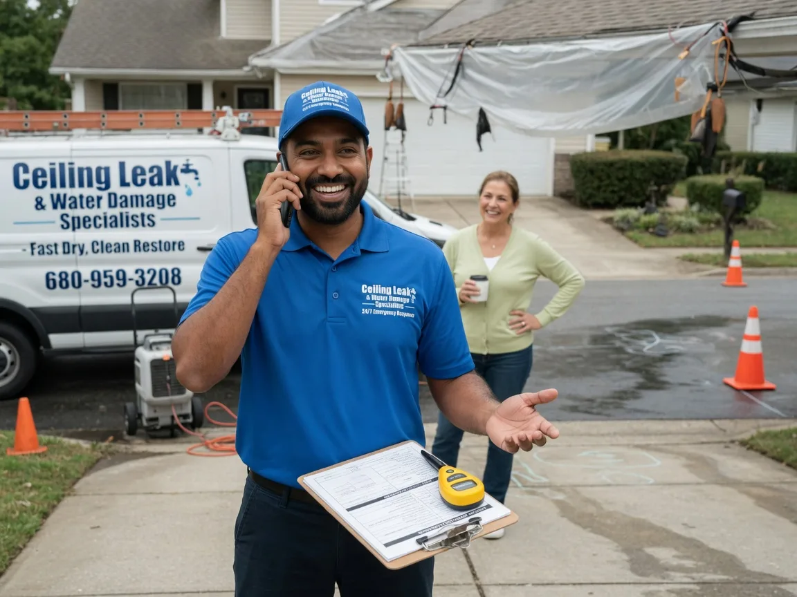 Ceiling Leak Cleanup Lincoln, AR FAQs